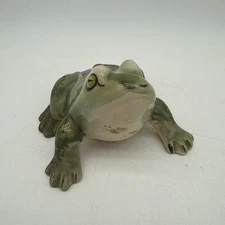 Vintage Ceramic Frog Figurine Approx 5.75"x5.75"