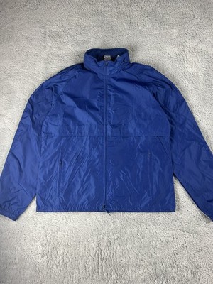 VWR358 - Woolrich Regenmantel Blau Herren L