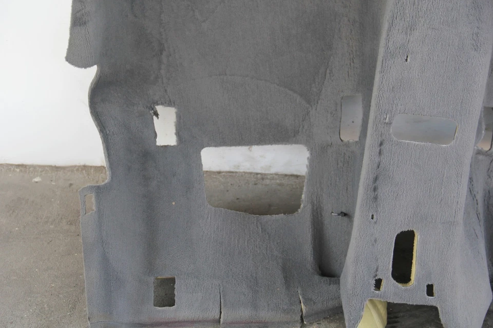 Mercedes CLS500 06 Front/Rear Grey Floor Carpet 06, A695, OEM, 2006 Foto 3 de 4