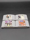 Nintendo 64 Game Sports Lot 4 N64 Authentic Games - NFL Bltz, Courtside 2, Ect