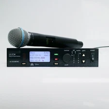 Advanced ULXD24-Beta58 Wireless Microphone Digital LED ULXD4 Receiver ULXD2 Hand