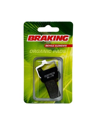 BRAKING P21 Bremsbelag Pad organic Fahrrad MTB Bicycle Force 1 HRD