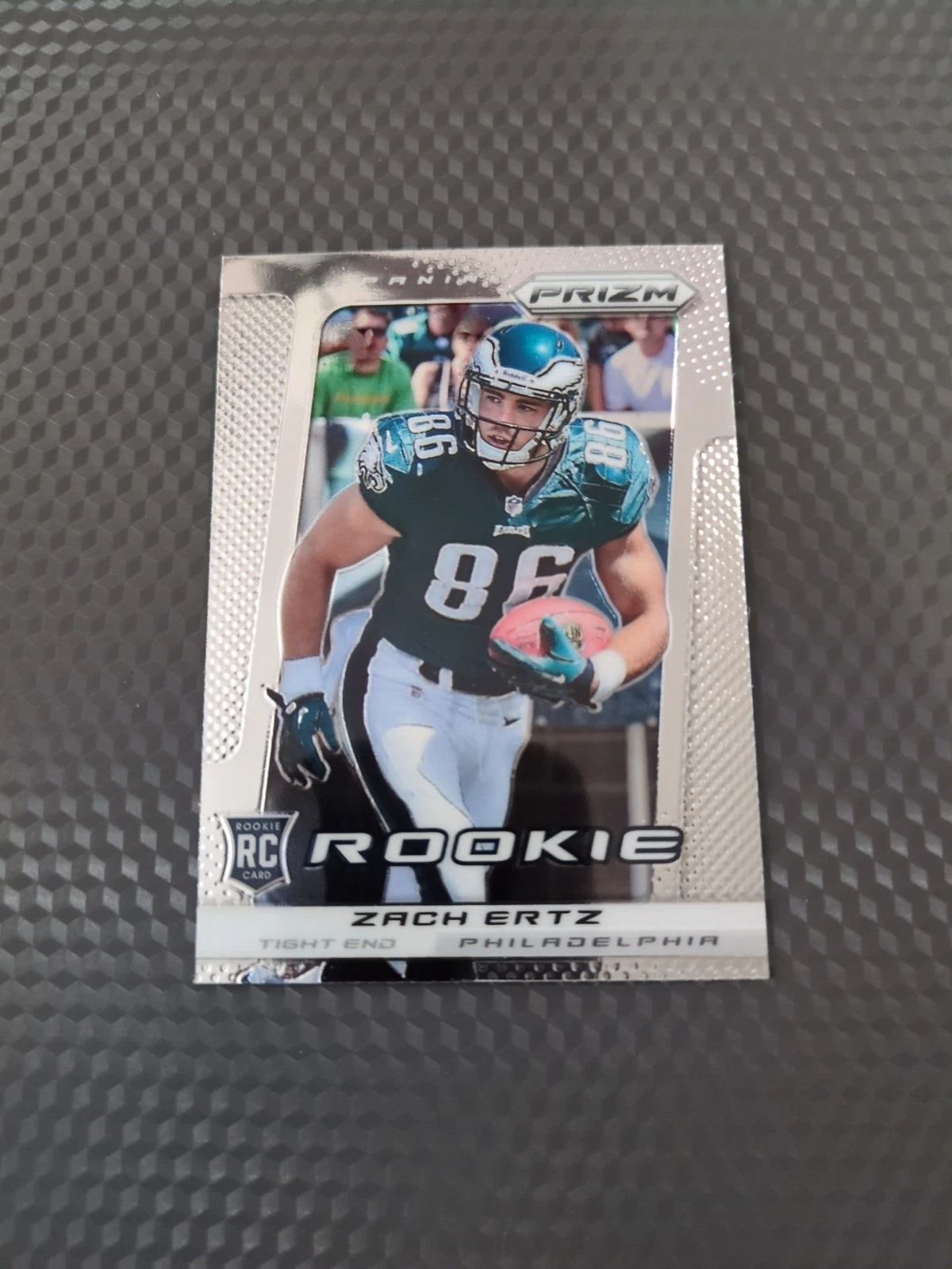 ZACH ERTZ 2013 PANINI PRIZM PHILADELPHIA EAGLES ROOKIE CARD RC # 300 Cardinals