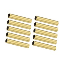 5.5mm OD 0.5mm Wall Thickness 30mm Brass Tube Tubing Craft Pipe , 10Pcs