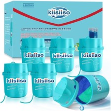 KIISIISO Toilet Bowl Cleaners-6 Pack, Automatic Toilet Tank Cleaner Tablets i...