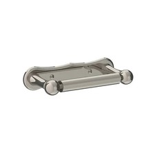 Lefroy Brooks 4945 Edwardian Dog Bone Paper Holder Silver Nickel Finish