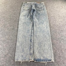 Vintage Levis 501 jeans Acid wash made in USA 28 X 30 womens