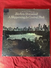 Barbra Streisand A Happening In Central Park (Vinyl, 1968) Columbia CS 9710