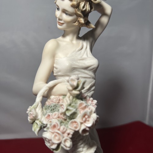 Giuseppe Armani "SPRING - MAY TIME" 761C Figurine Sculpture Florence Italy Read - Picture 3 of 9