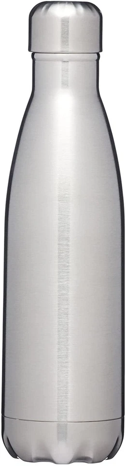 Kitchen Craft Le'Xpress 500ml Brushed Stainless Steel Drinks Bottle - Image 2 of 2