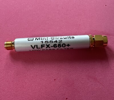 VLFX-650+ - Signal Conditioning LTCC Low Pass Filter Mini Circuits 15542 20GHz