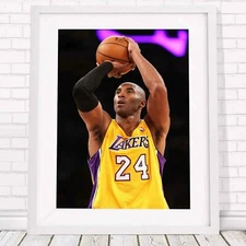 Kobe Bryant - NBA Basketball Poster Picture Print Sizes A5 to A0 *FREE DELIVERY*
