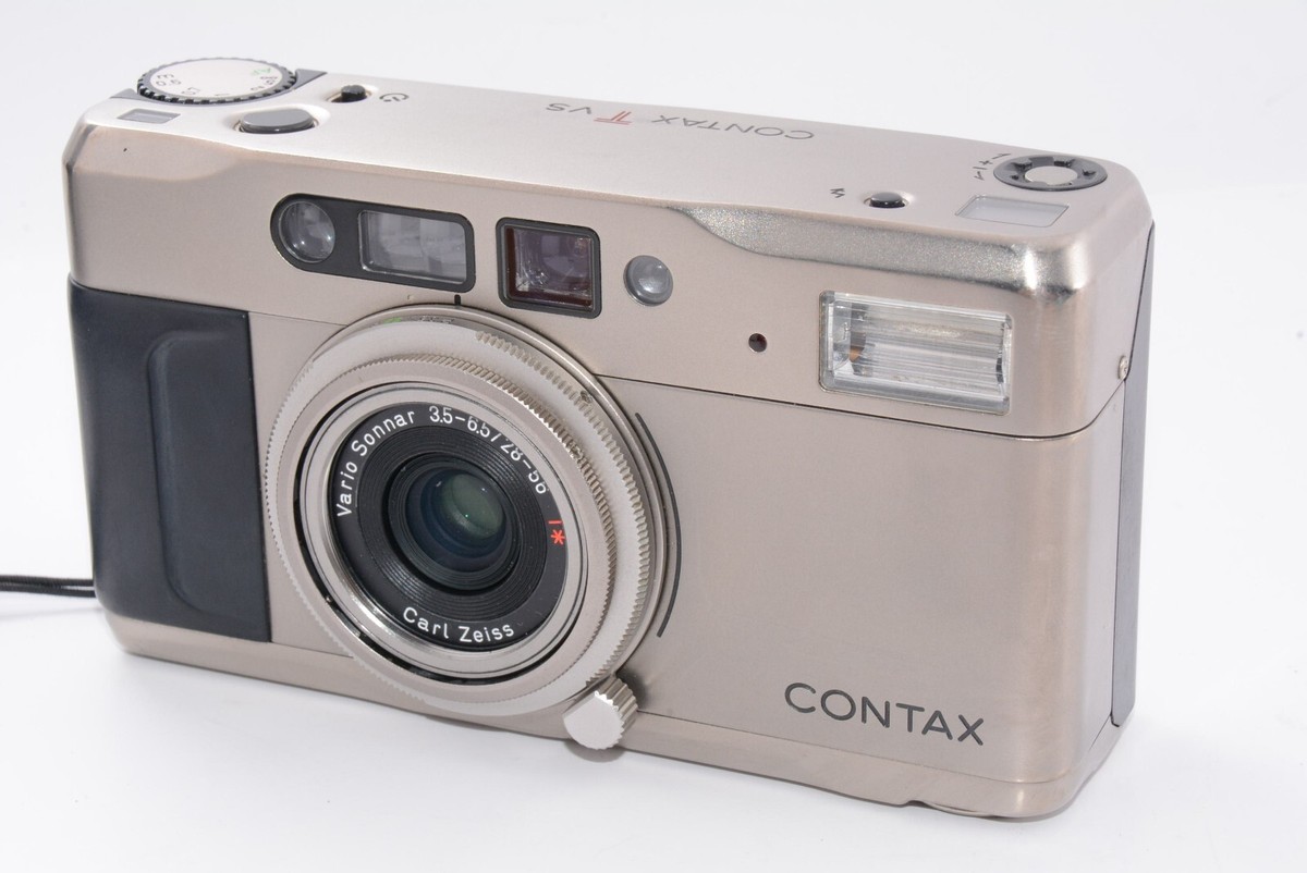 Contax TVSⅡ Exc+3]CONTAX TVS 35mm Point & Shoot Film Camera From JAPAN