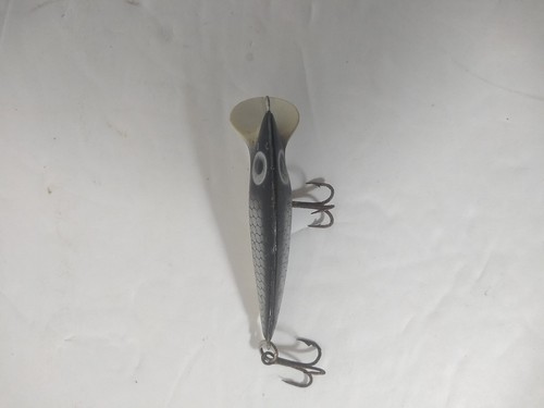 Storm Thin Fin 2 1/4" Silver Shad Silver Scale Silver Eyes Vintage - Picture 3 of 5