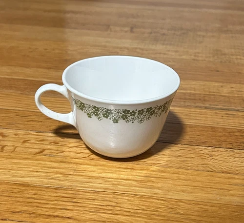 Vintage Corelle Green Crazy Daisy Spring Blossom Coffee Cup/Mug Replacement
