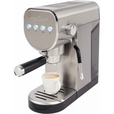 ProfiCook PC-ES/KA 1265 Siebträger Espressomaschine edelstahl 1360W 20bar Druck