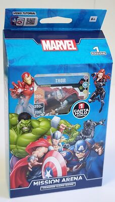 Marvel Mission Arena TCG Thor Themendecks 56 Karten Cicaboom