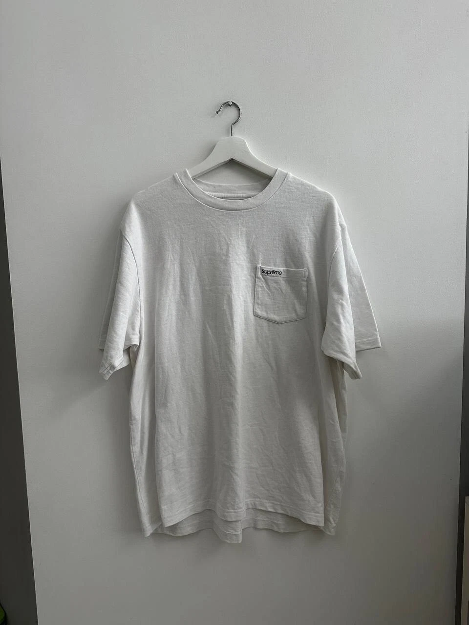 T shirt de poche L oversize Supreme 21Fw S/S superbe 