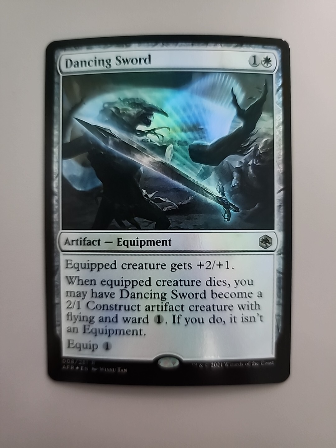 MTG Dancing Sword Adventures in the Forgotten Realms 008/281 Foil Rare