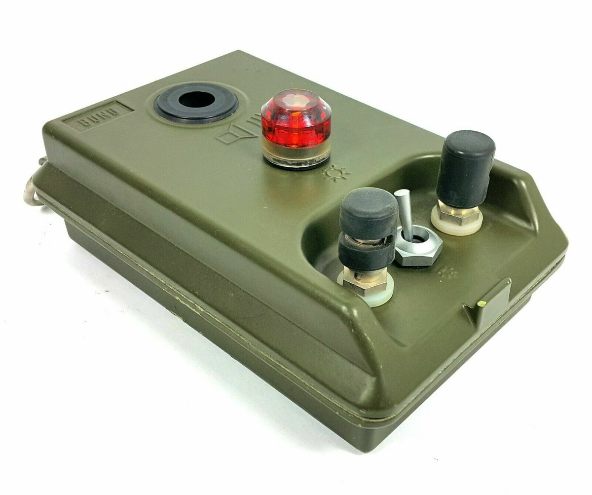 MILITARY ALARM DEVICE WATERPROOF NOISE SIGNAL TRAP GERMAN ARMY