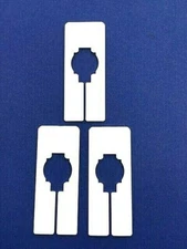  RECTANGLE CLOTHING SIZE DIVIDERS bag of 20 "BLANK"