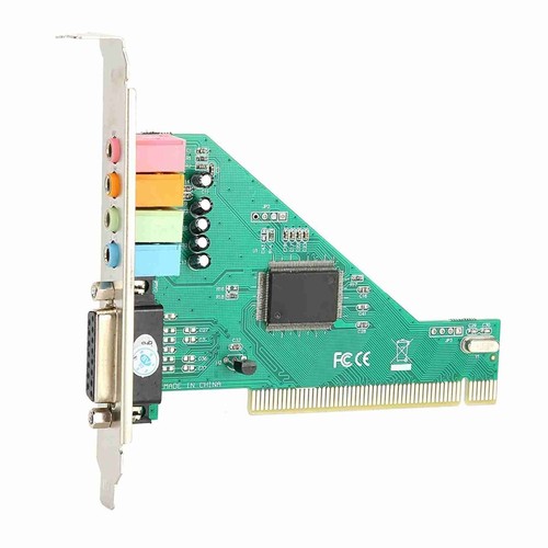 PCI Sound Card Channel 4.1 for Computer Desktop Internal Audio Karte Stereo - Afbeelding 5 van 12