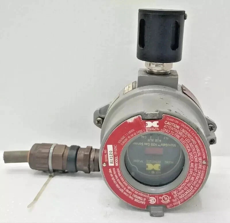 HUBBELL KILLARK 16431AAEB TP-524C WITH DETCON TP-524D MICROSAFE H2S GAS SENSOR - Image 4 of 4