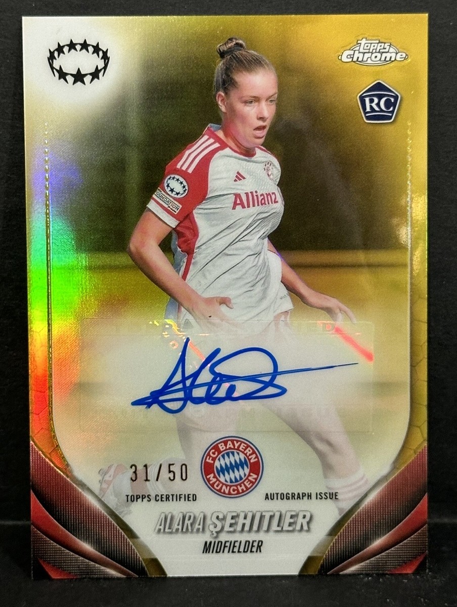 2023-24 Topps Chrome Women UCL Bayern Munich Alara Sehitler 2023-24 Topps Chrome Women UCL Bayern Munich Alara Sehitler