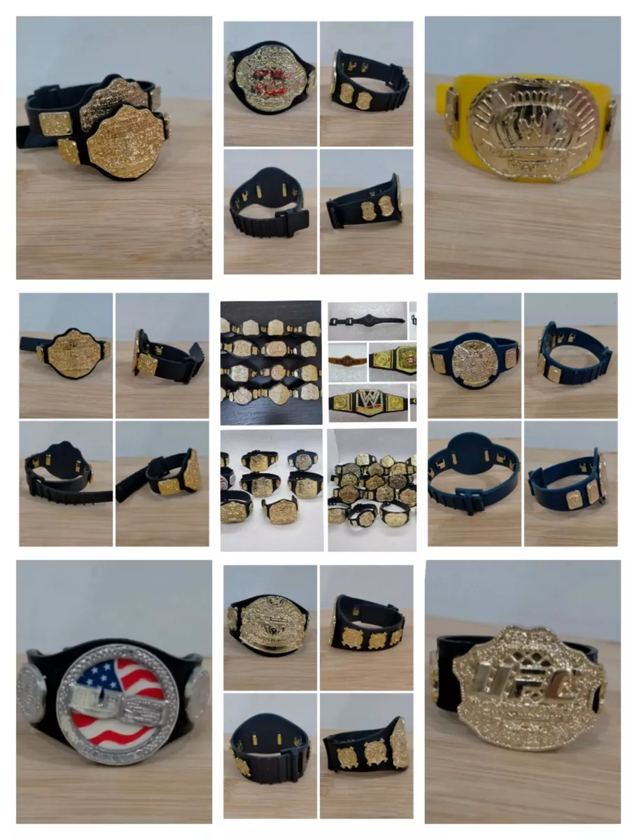Custom wwe action figure belts deals