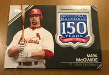 2019 Topps 150th Anniversary Manufactured Medallions Mark McGwire #AMP-MM