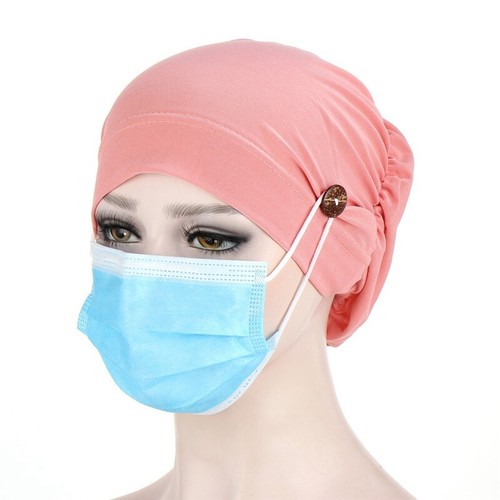 Halstuch Hijab Mütze Chemo Cap Turban Mütze Muslim Stretch Damen Haarausfall Kopftuch - Bild 31 von 42