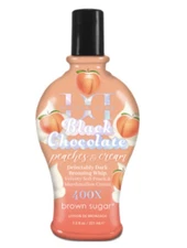 Brown Sugar DD Black Chocolate Peaches & and Cream 400X 7.5oz Tanning Lotion