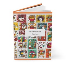 Crazy Hardcover Journal Matte aesthetic writing journal stylish journal