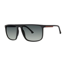 Modz Sunz by Modern Optical Bondi Sunglasses with Soft Pouch, Black  Red