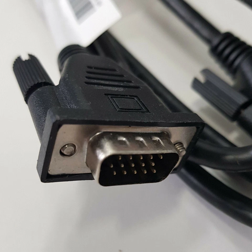 Genuine HP VGA Male to VGA Male Monitor Display Cable TY5K39000K 924318-0011913 - Image 2 of 4