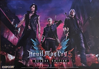 XBox One Capcom DEVIL MAY CRY 5 store display 2-sided poster | eBay
