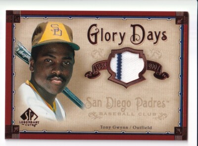2005 SP Legendary Cuts Glory Days #GD-TG Tony Gwynn San Diego Padres