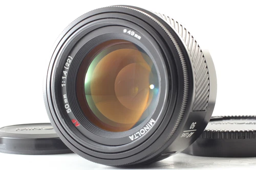 [Almost MINT] Minolta AF 50mm F/1.4 Sony Minolta a Mount Lens From JAPAN