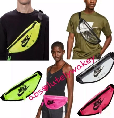 NIKE SPORTSWEAR HERITAGE Zip Hip Waist Bag Bum Fanny Pack Belt