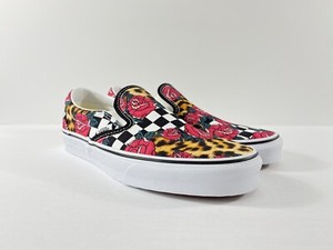 rose slip on vans