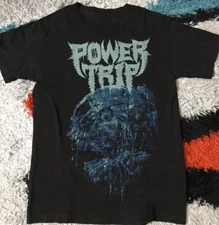 Power Trip Gift For Friends Black T-Shirt Cotton S-5XL