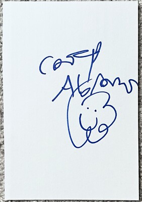 Casey Abrams Signed In Person 4x6 Index Card In Top Loader - American Idol