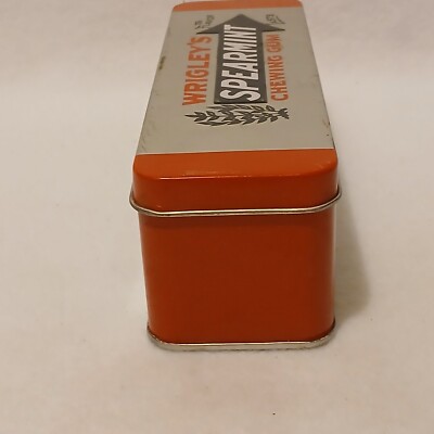 Wrigley's Spearmint Chewing Gum Collectable Tin Canister | eBay