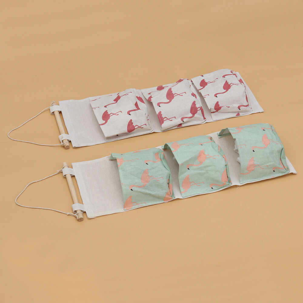 HDGSAFD Nachttisch Aufbewahrungstaschen 2er Set - Filz Organizer