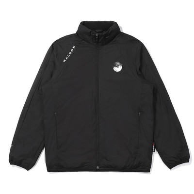 Genuine Malbon Golf Polartec Alpha Hidden Hoodie Jacket BLACK (MAN)