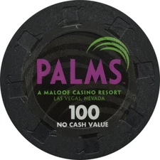 Palms Casino Resort Las Vegas $100 No Cash Value The Mint Lounge 48mm Chip 2008