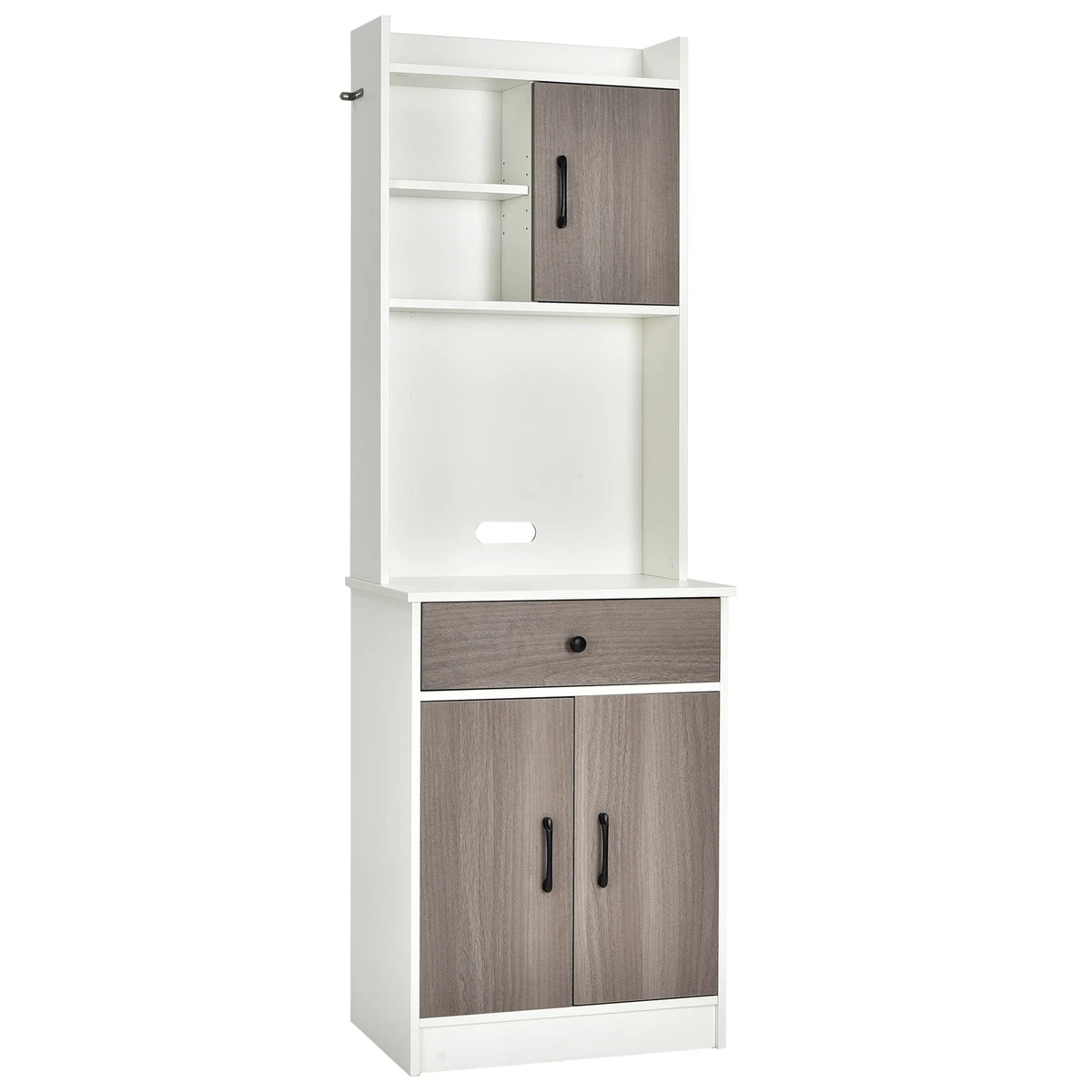 3 door 2024 pantry cabinet
