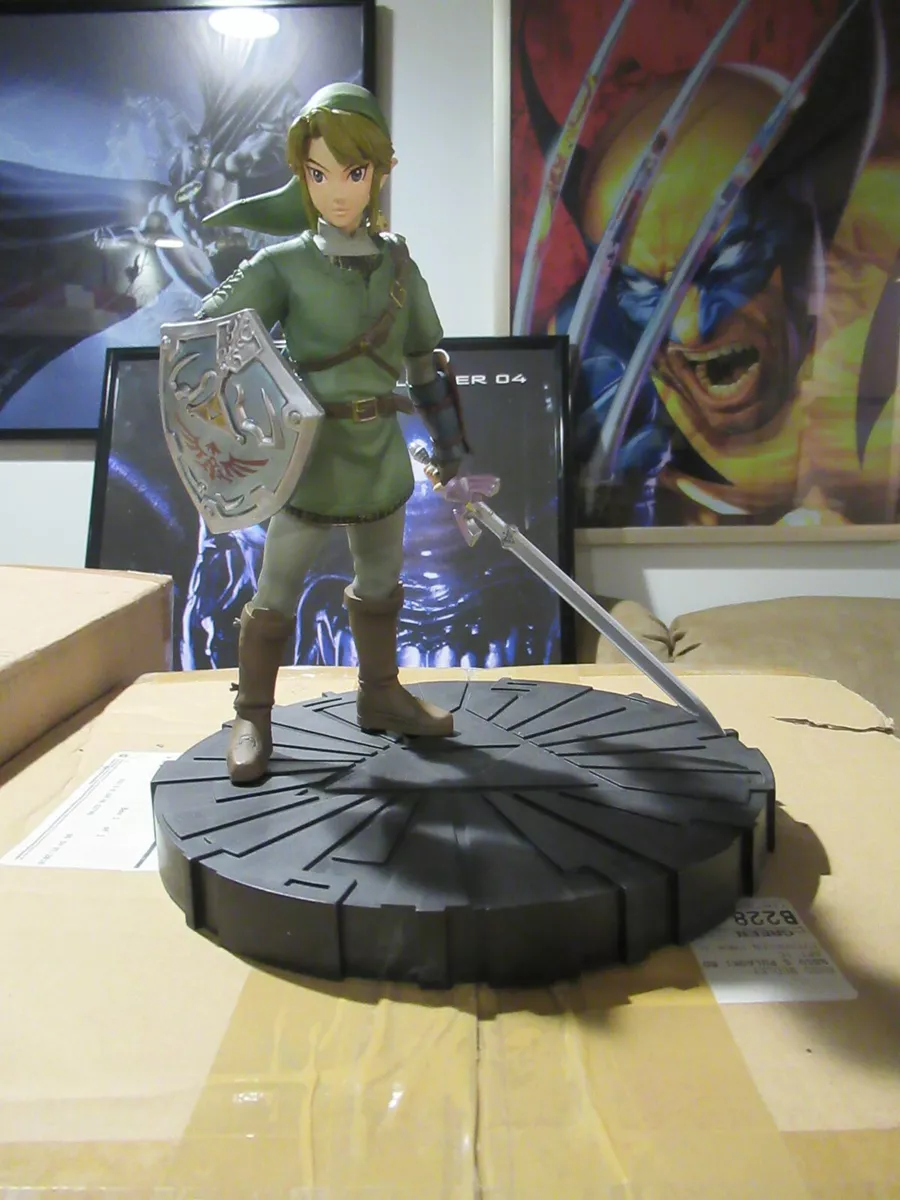 Legend of Zelda Twilight Princess LINK Figure Dark Horse Statue eBay
