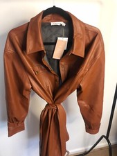 Jacket Lightweight Brown Just Fab Size Uk Xl