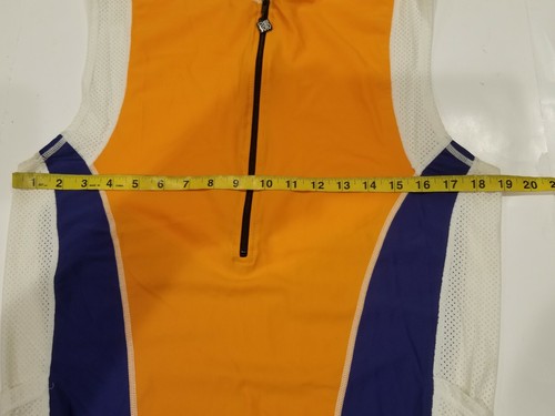 DeSoto Triathlon Sleeveless Cycling Jersey Size XL - Picture 5 of 7